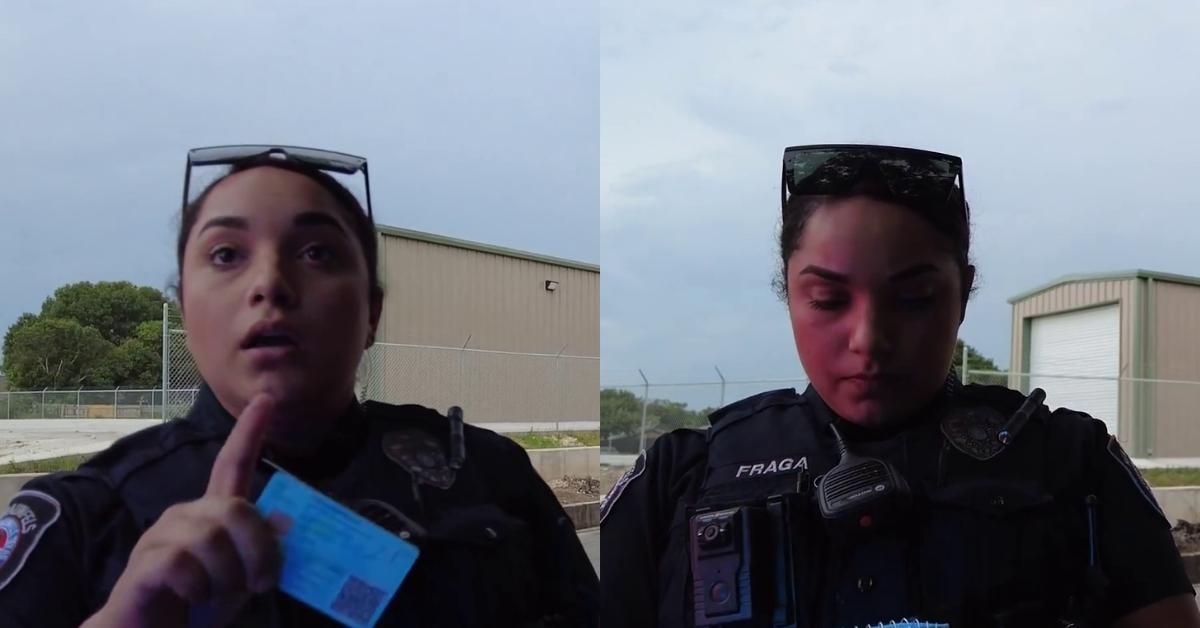 Texas Cop Tells Man He Needs A Texas Driver's License To Drive In The State In Maddening Video