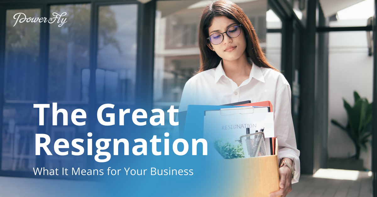 The Great Resignation Blog Post Banner