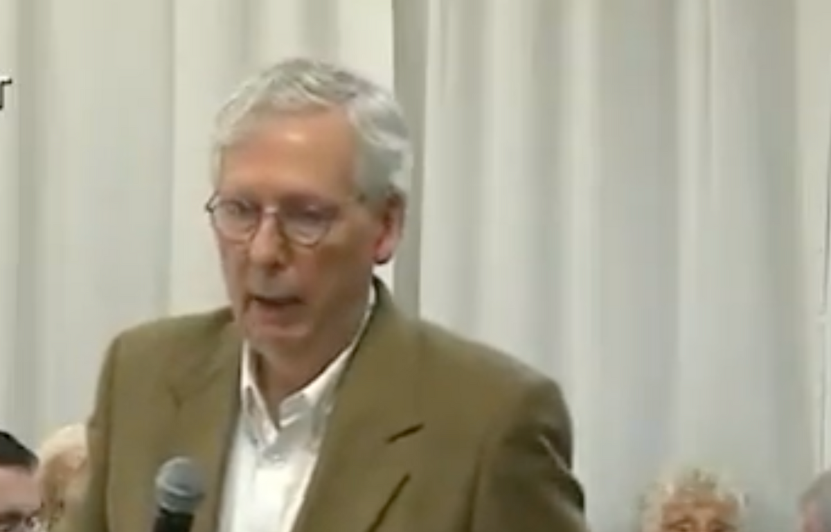 McConnell Shoots Down GOP Calls for Biden's Impeachment Over Afghanistan in Blunt Statement