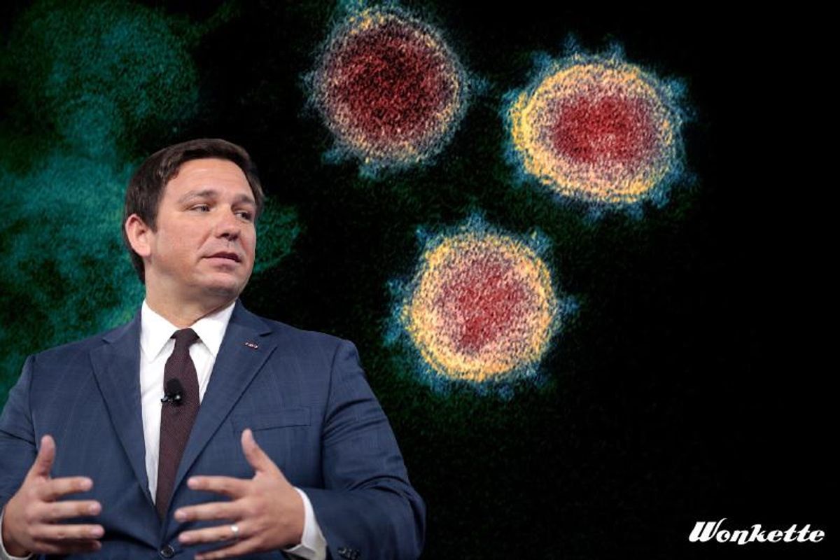 Ron DeSantis Creates 'Florida Man' CDC, Gonna Sue All The Vaccines