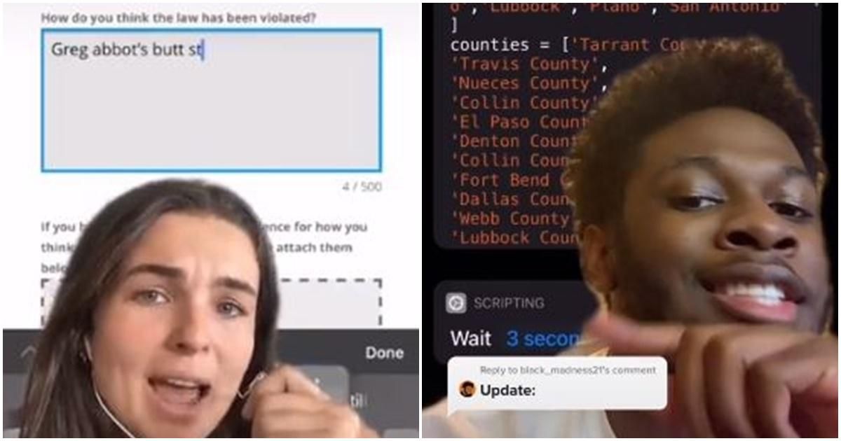 People are fighting Texas' abortion law by spamming the tip line used to target women