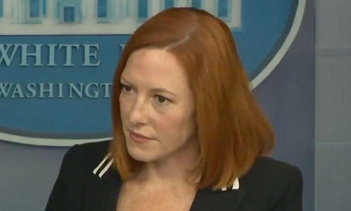 Jen Psaki Expertly Shuts Down Conservative Reporter Who Tried to Question Biden's Abortion Stance