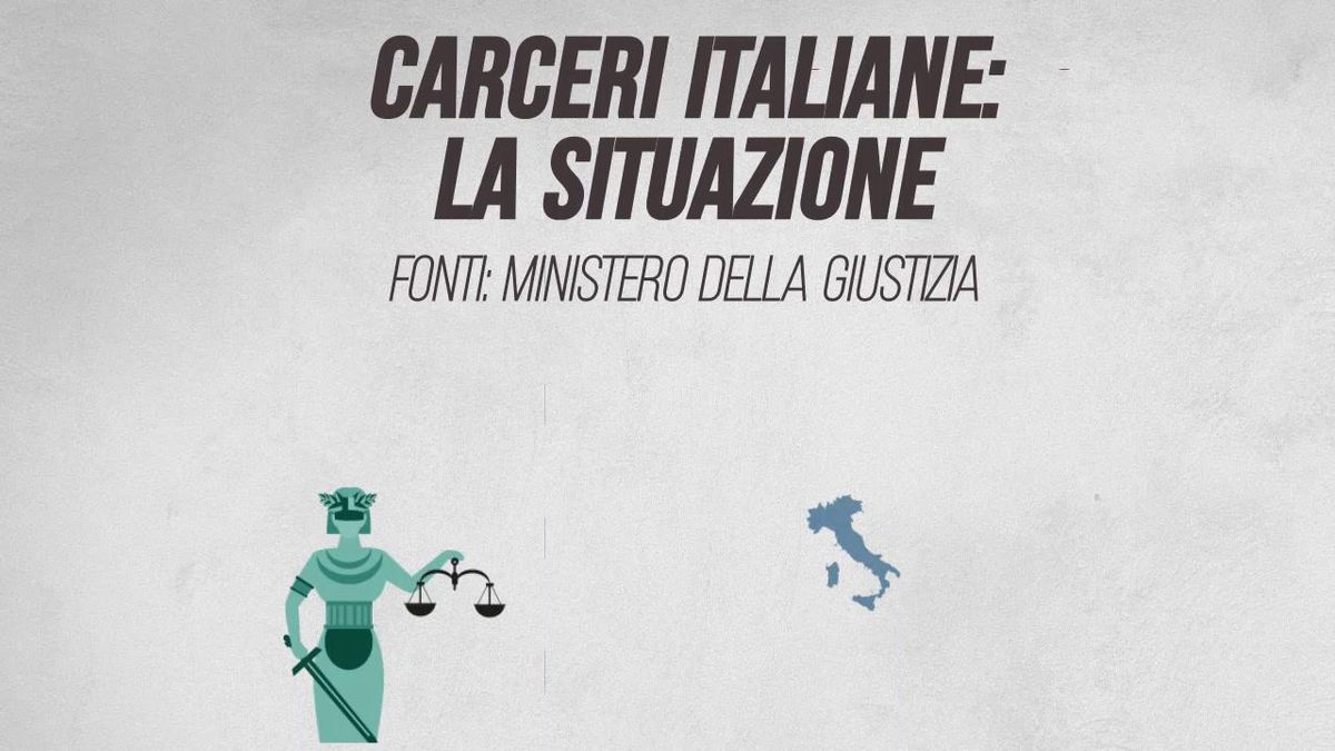 I numeri del sovraffollamento delle carceri