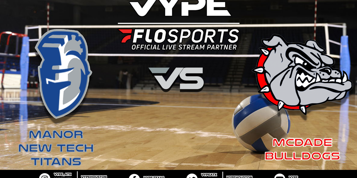 vype live volleyball manor new tech vs mcdade vype