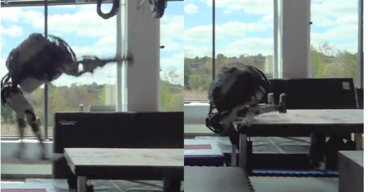 Video Of Those Parkour Robots Slipping And Busting Themselves Up Is Funnier Than It Should Be