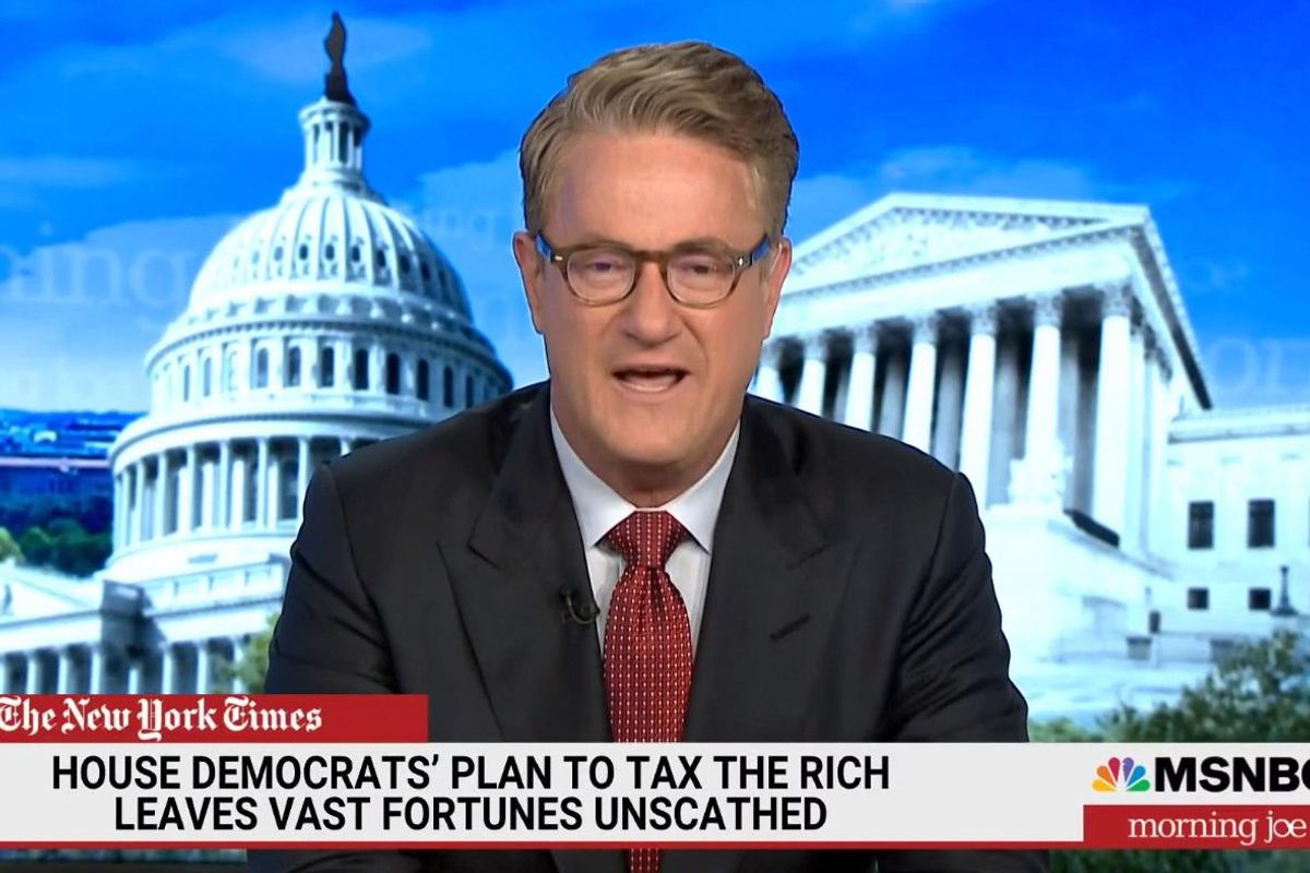If *Joe Scarborough* Thinks Dem Plan Doesn't Tax Rich Enough, That Plan Could Use Some Fixin'