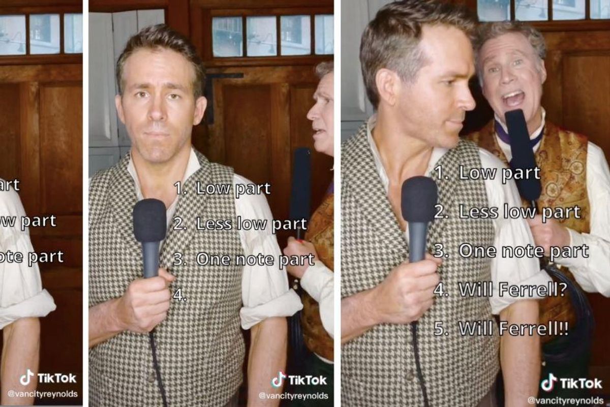 Ryan Reynolds does the 'Grace Kelly challenge' and wows with his voice and surprise guest