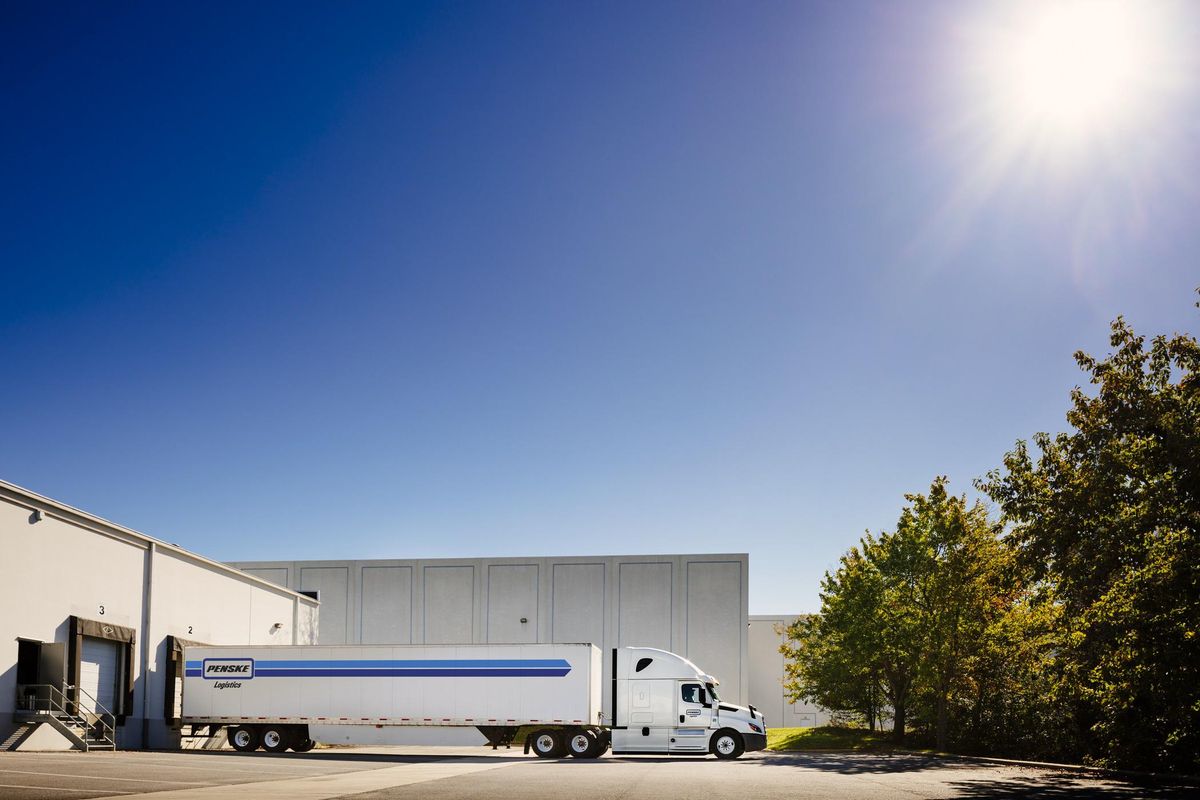 Penske Logistics Truck