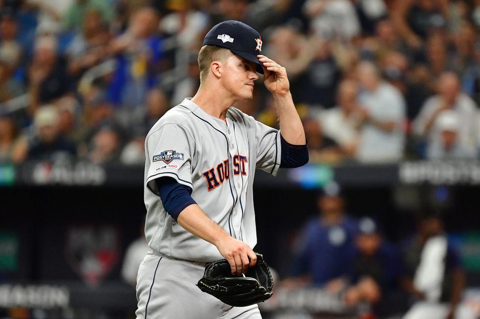 Astros' Zack Greinke