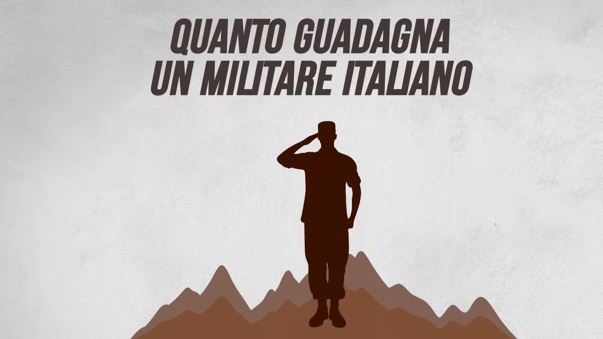 Quanto guadagna un militare italiano