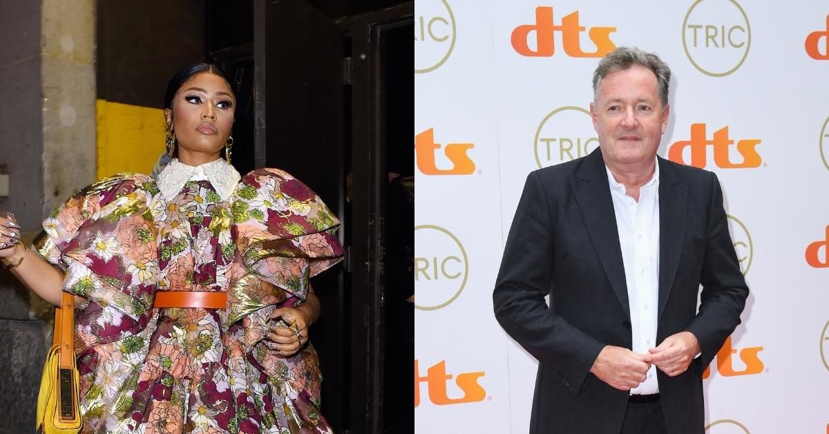 Nicki Minaj Is Beefing Hard With Piers Morgan After He Called Her 'Ghastly' Over Her Vaccine Claim