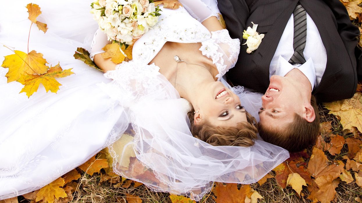 In defense of fall weddings, because no one should have to sweat their way down the aisle