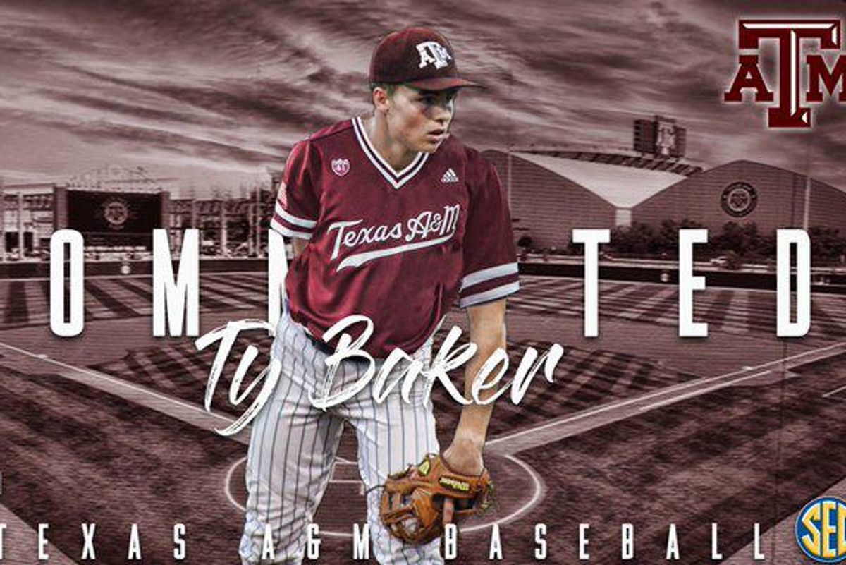 College Station-Bound: SBS junior Ty Baker commits to Aggies over summer