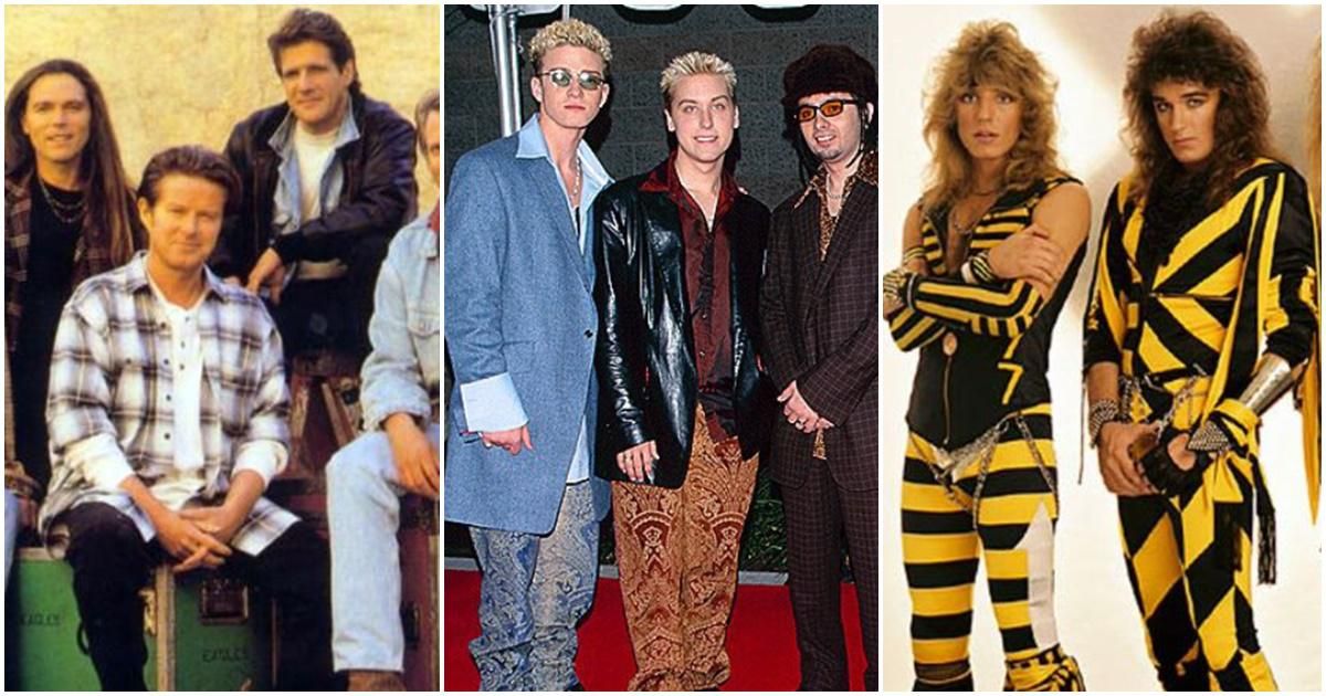 1994 picture of the Eagles sparks a hilarious photo fight over the 'worst-dressed band'