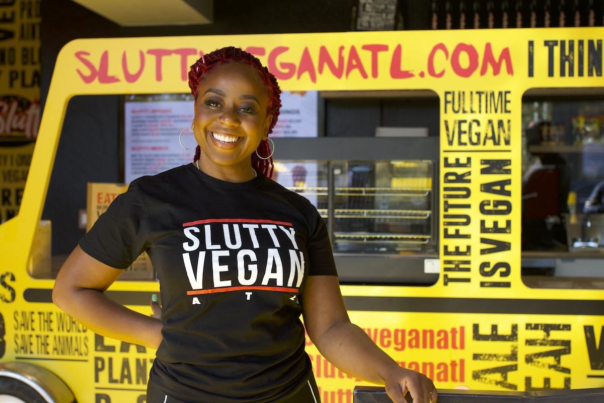 The 'Slutty Vegan' is changing minds and appetites across the South one bite at a time