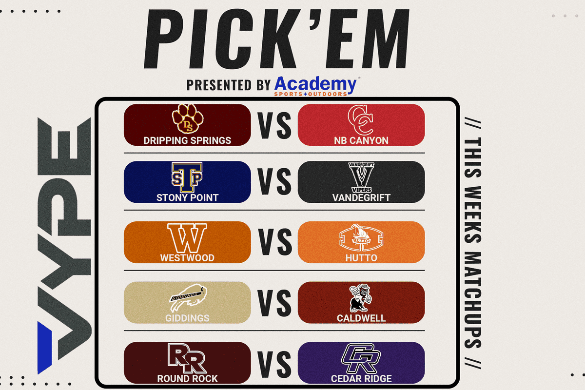 VYPE Austin Week 4 Picks Presented by Academy Sports + Outdoors