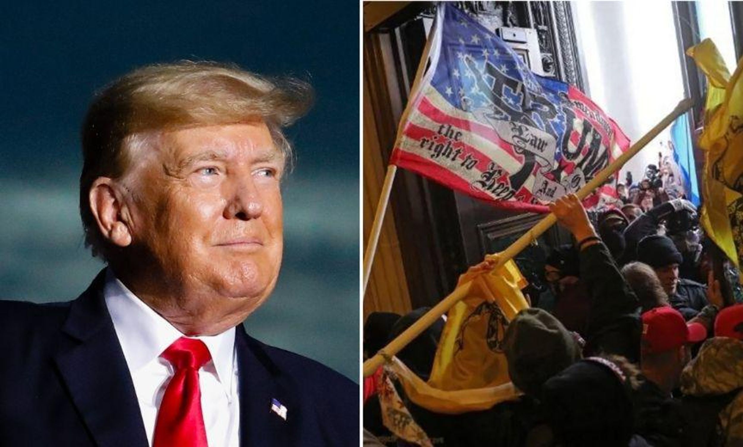 Trump Expresses Support for 'Persecuted' Rioters of January 6 'Protest' in Bonkers Statement