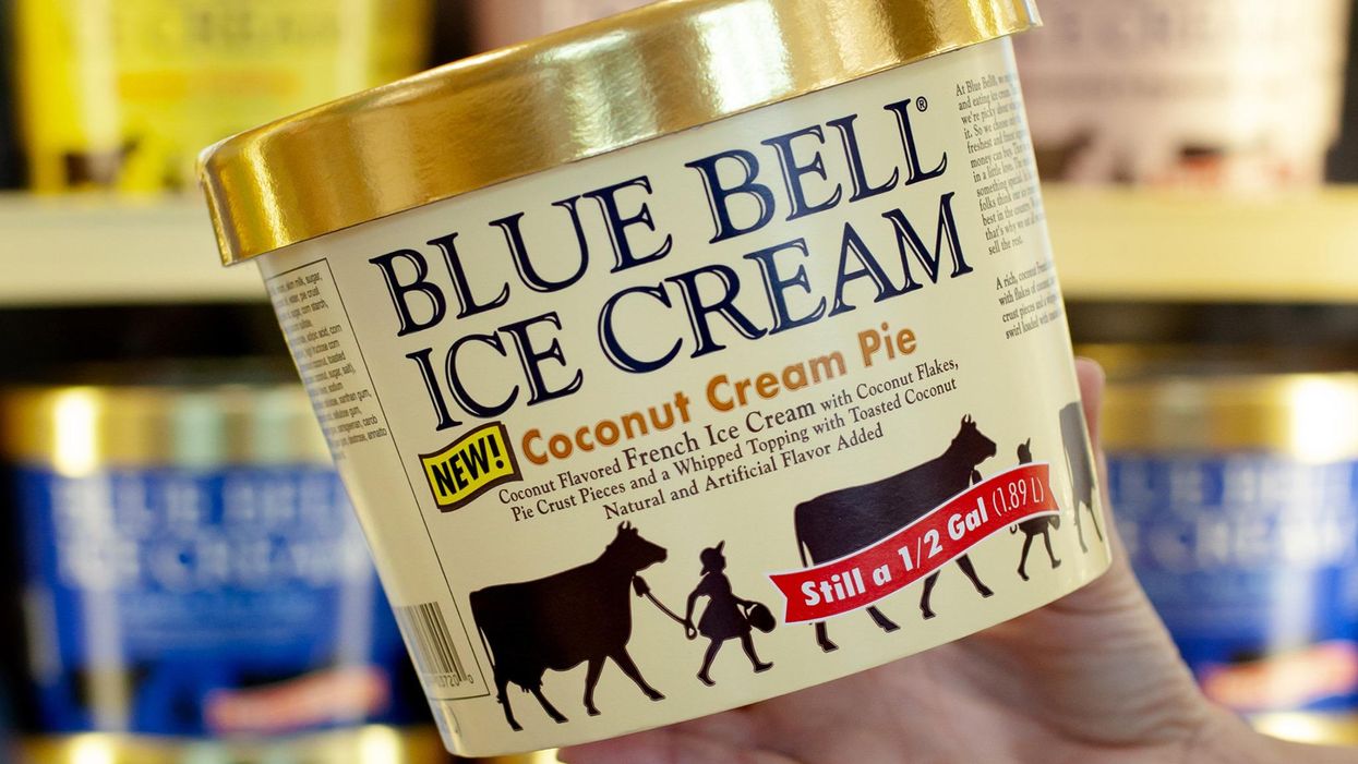 Blue Bell ice cream's newest flavor is coconut cream pie so get your spoons ready