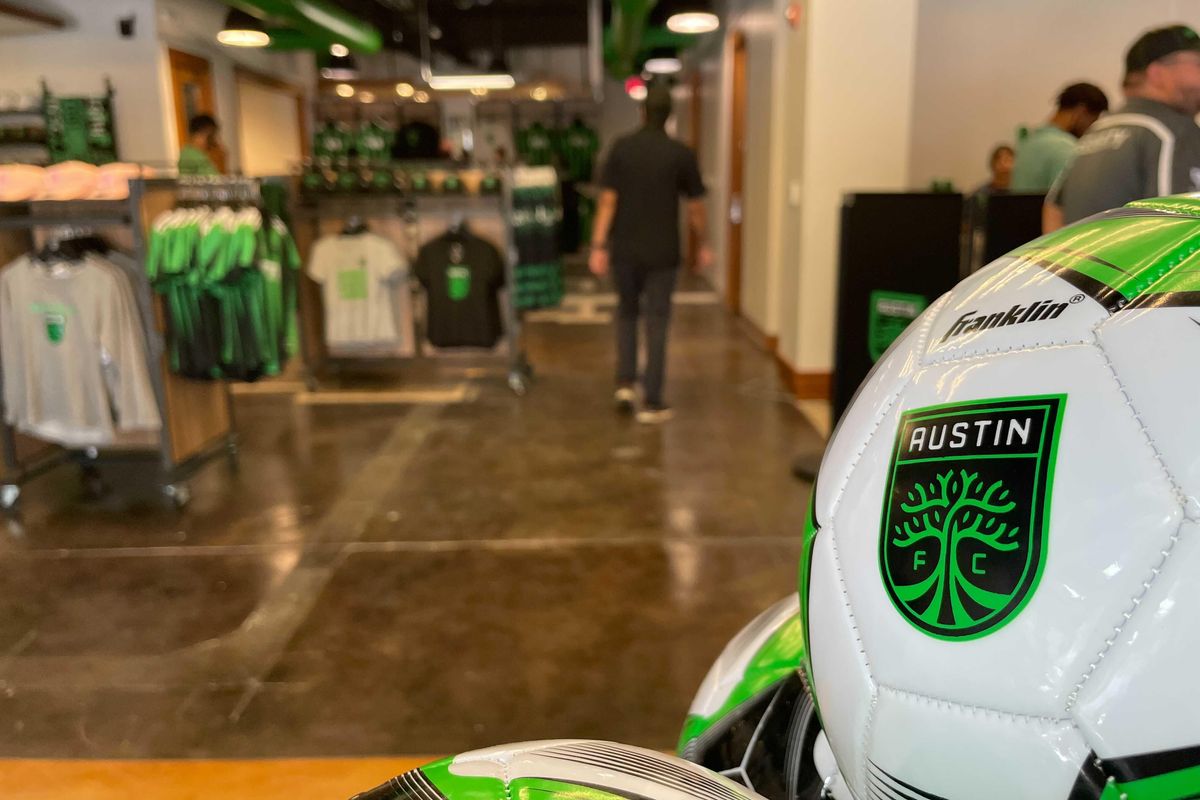 SNEAK PEEK: Austin FC's downtown Verde Store opens to all tomorrow