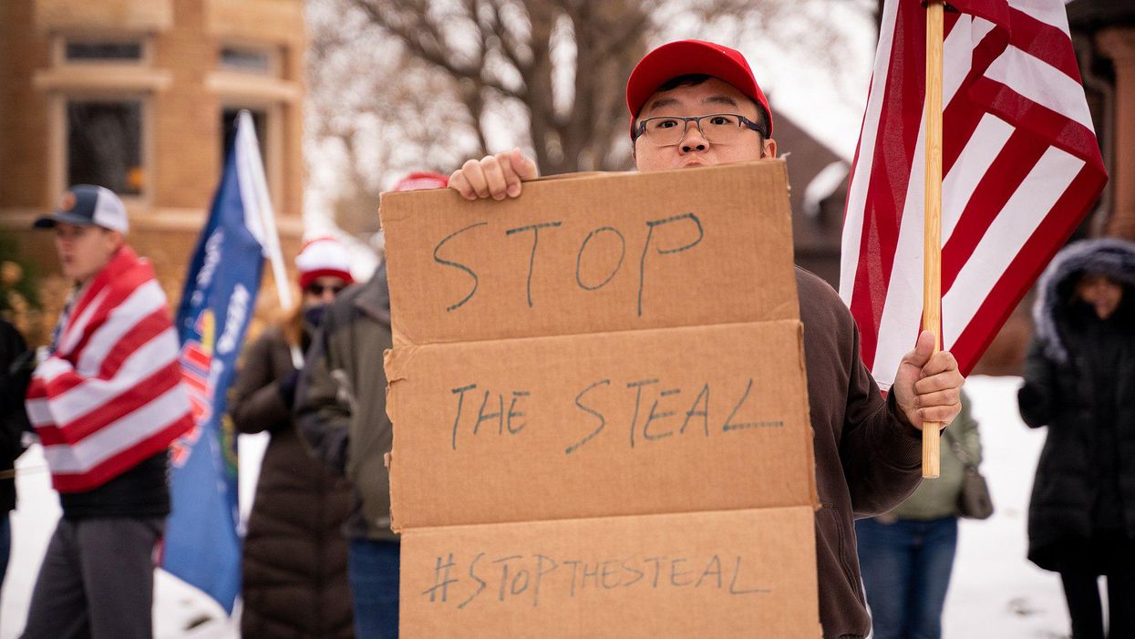 “Stop the Steal” protester