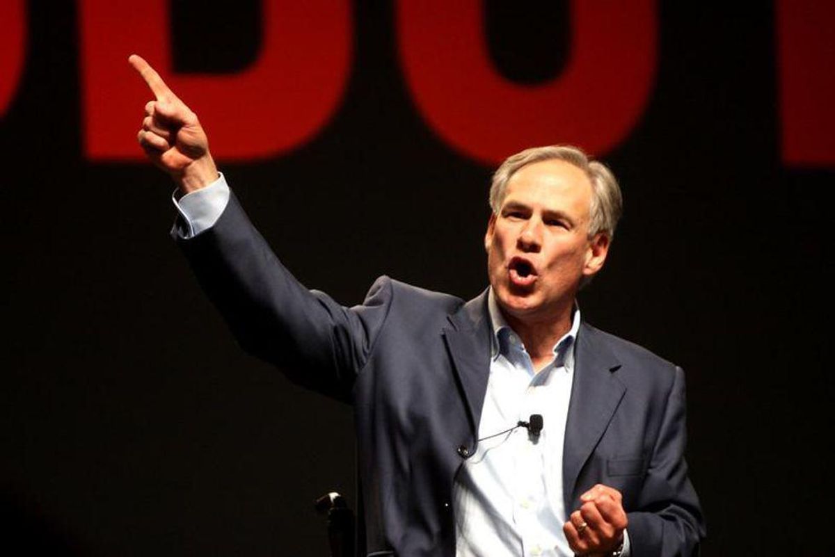 Greg Abbott Saving The Babies, Except The Ones He Killed With COVID