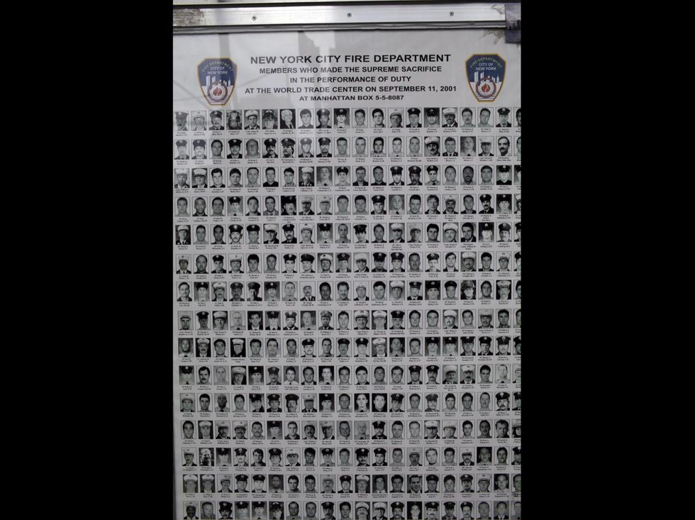 11 settembre new york torri gemelle pompieri