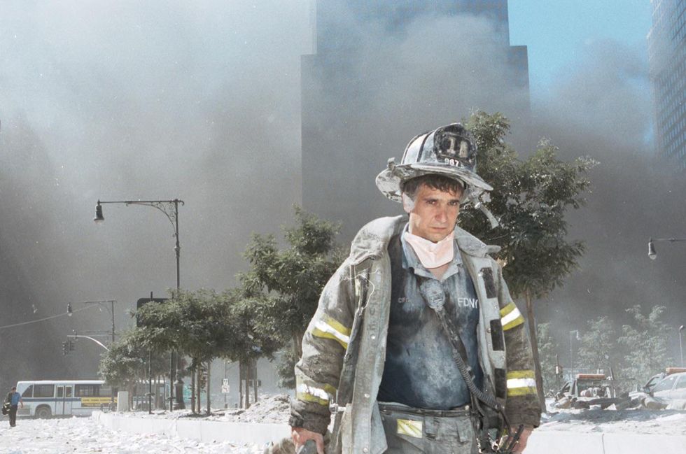 11 settembre new york torri gemelle pompieri