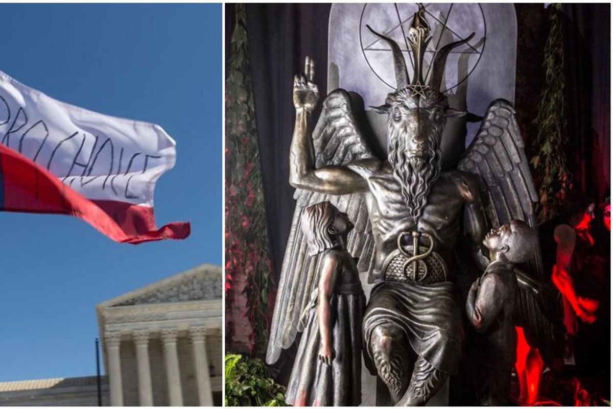 How the 'Satanic' New York City Courthouse Statue Is All About Abortion