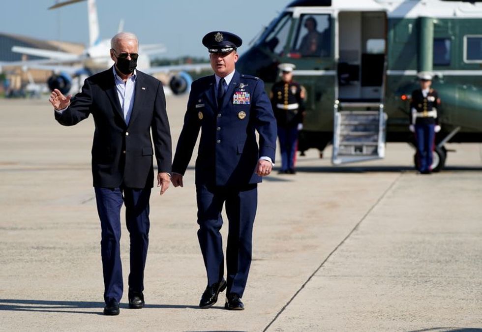 Touring Flood-Hit Areas, Biden Calls Climate Change 'Existential Threat'