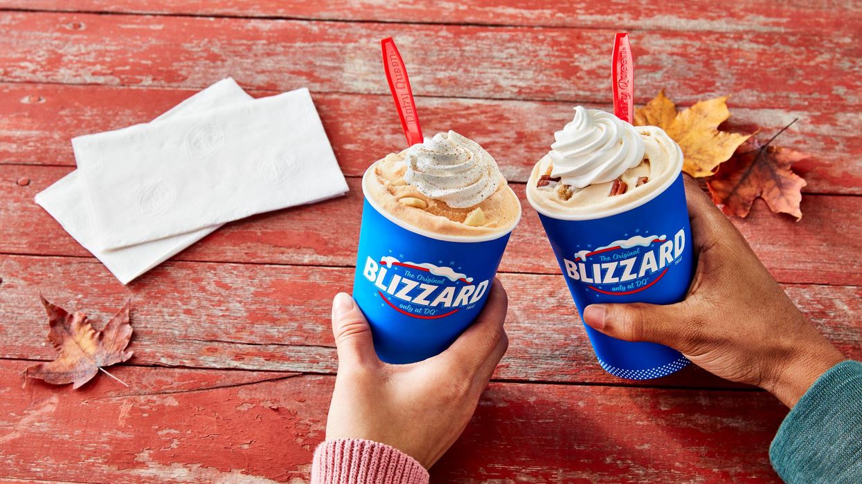 Dairy Queen's new fall menu includes pecan pie and pumpkin pie-flavored blizzards