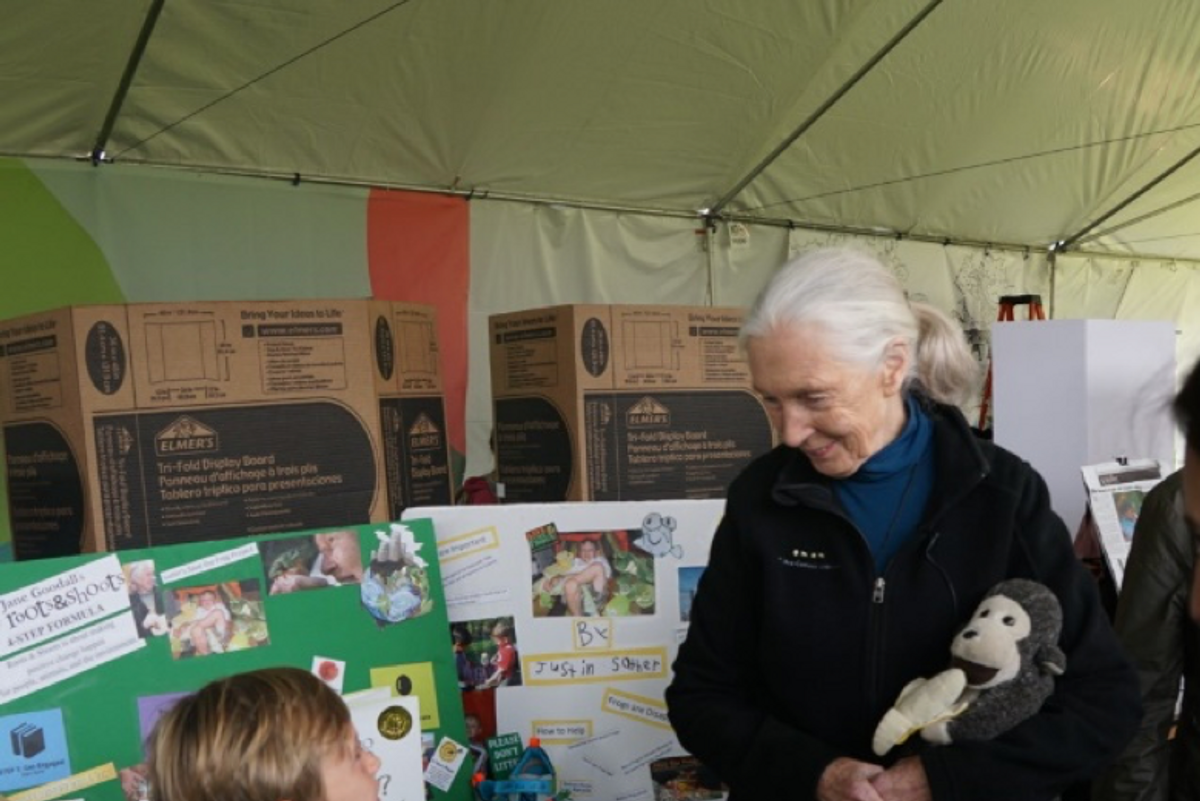 Jane Goodall inspired this frog-loving boy to become a global activist