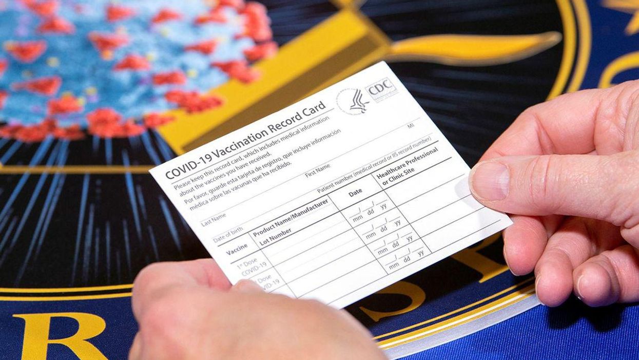 COVID vaccine card