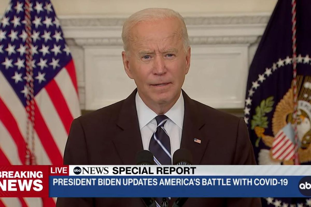 Clearly Fed Up Biden To Take Nation Out Behind Gym, Vaccinate It