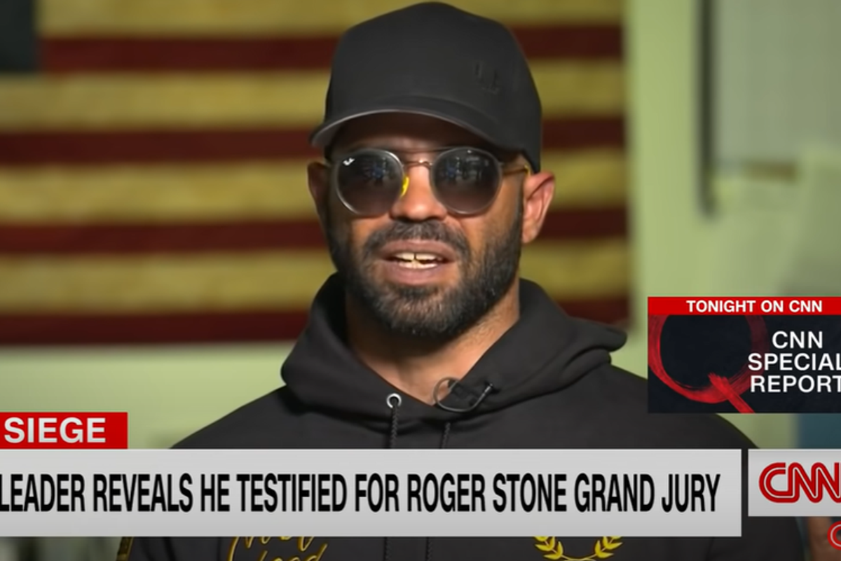 Crafty Proud Boy Leader Records His Own Witness, Umm, Management