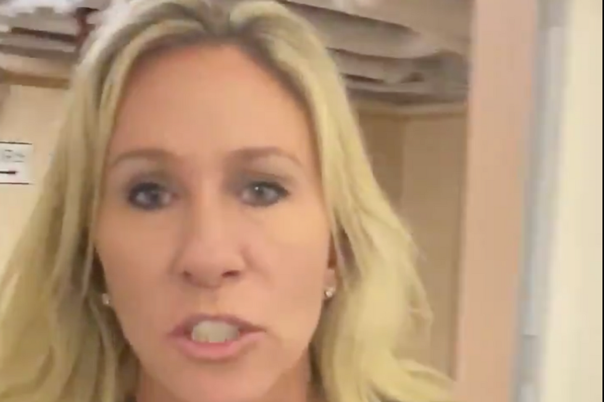 In Debate, Greene Lies About Capitol Riot And Claims She Was A 'Victim'