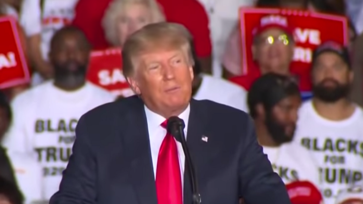 In Georgia, Trump Says Stacey Abrams 'Would Be Better' Than Gov. Kemp