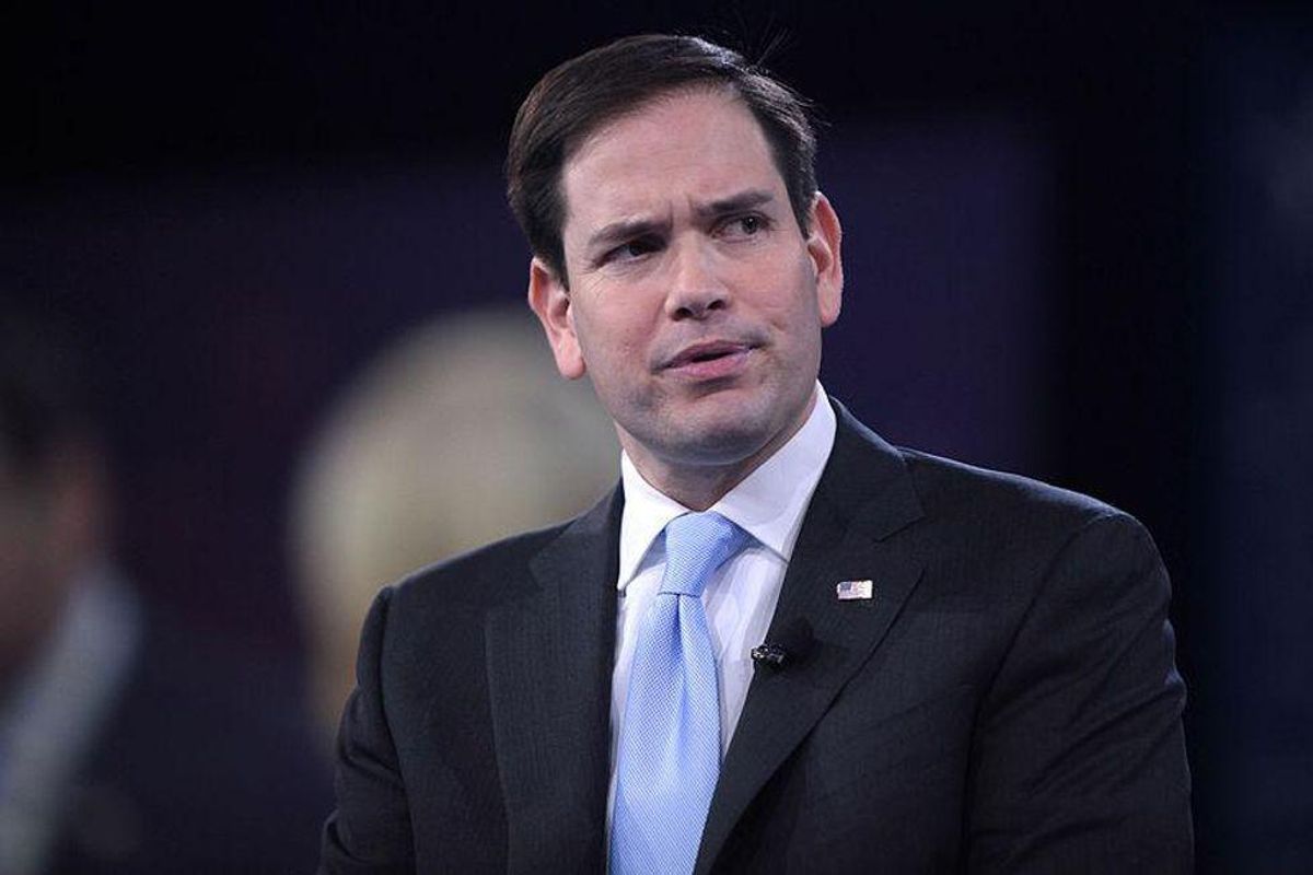 Marco Rubio Gonna Protect American Business By Drowning It In Crippling 'Anti-Woke' Lawsuits