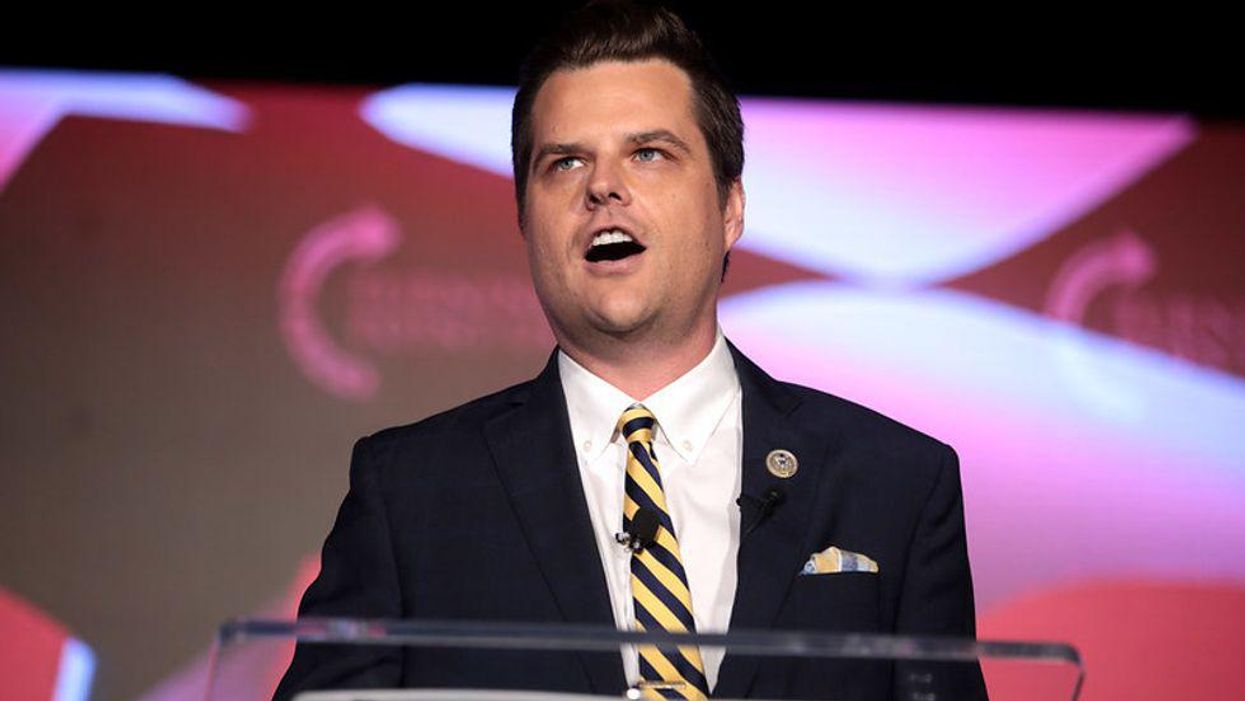 Defending Carlson, Gaetz Embraces White Nationalist 'Replacement' Theory