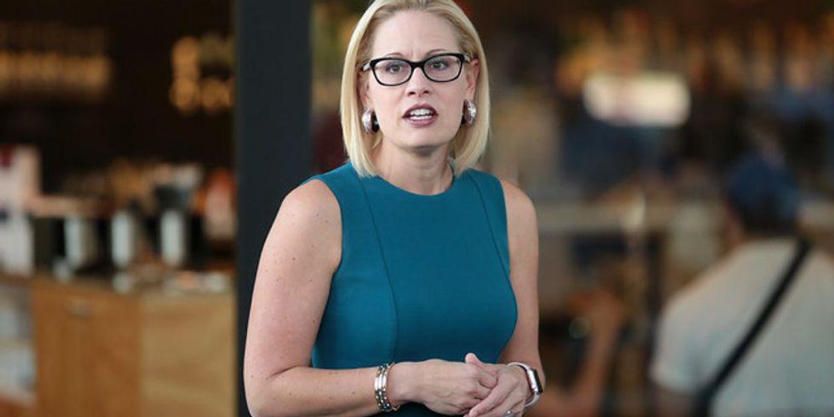 Announcing Senate Retirement Sinema Praises Her Own Civility