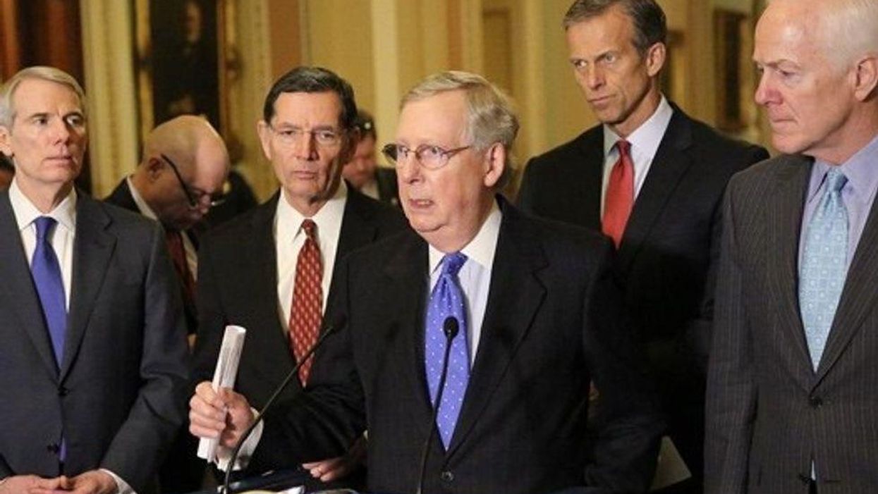 Obsessing Over Manchin, Media Whitewash GOP's Rabid Obstruction
