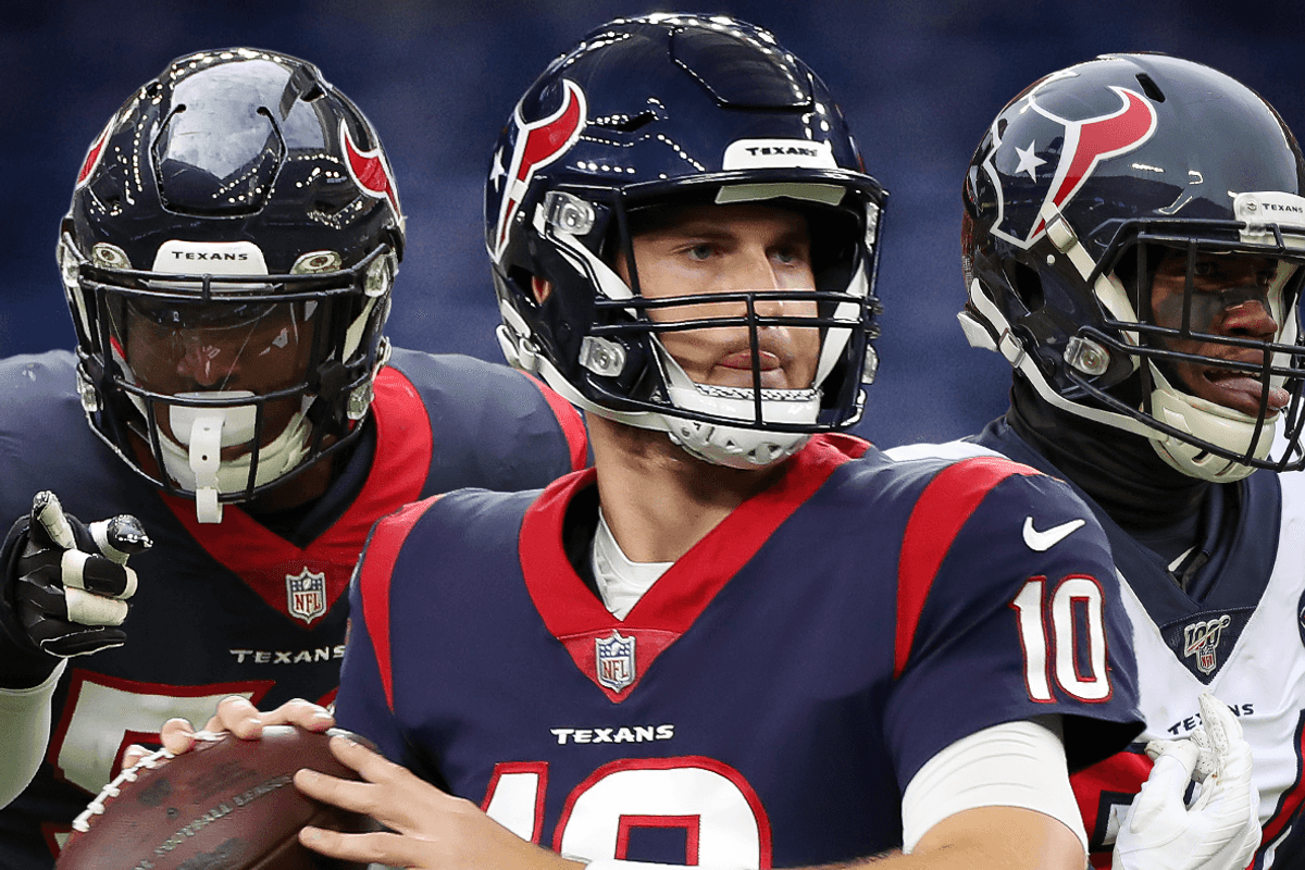 Texans Johnathan Greenard, Davis Mills, Jacob Martin