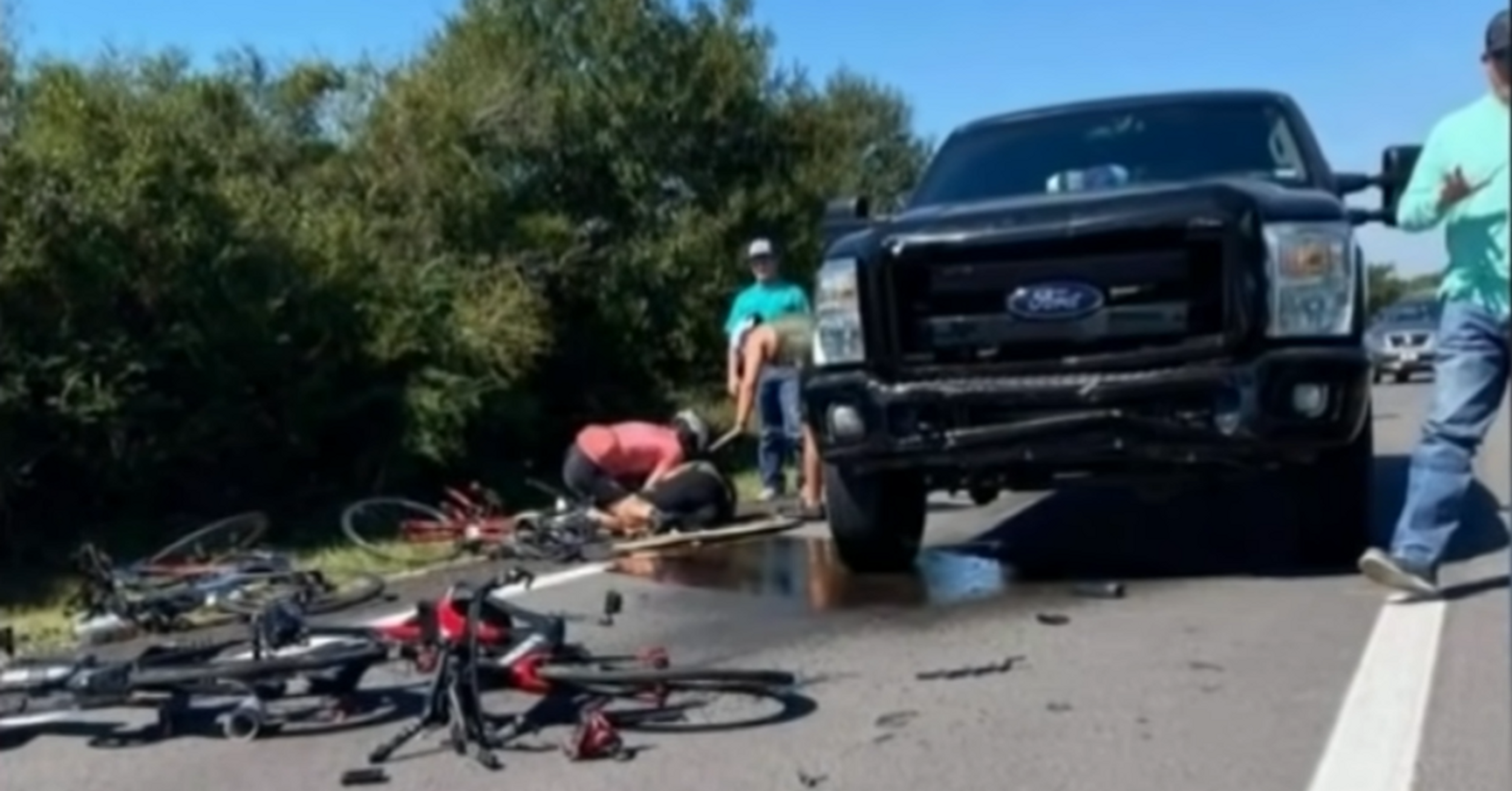 Teen Truck Driver Runs Over Cyclists In Texas While Attempting To Blast Them With Exhaust Fumes