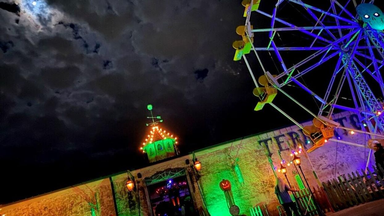 Nostalgia buffs can ride the Miracle Strip's 1965 Haunted Castle in its new location