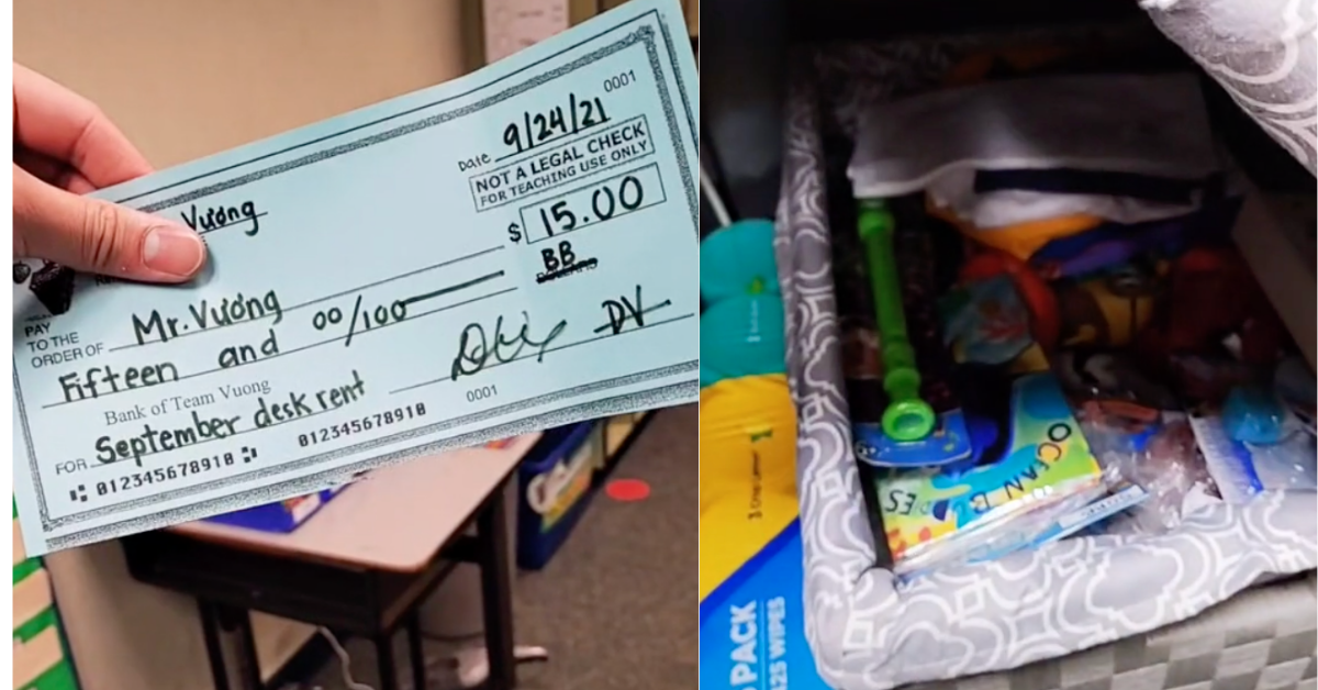 Teacher's Method Of Charging Students 'Desk Rent' To Teach Them Financial Literacy Sparks Debate