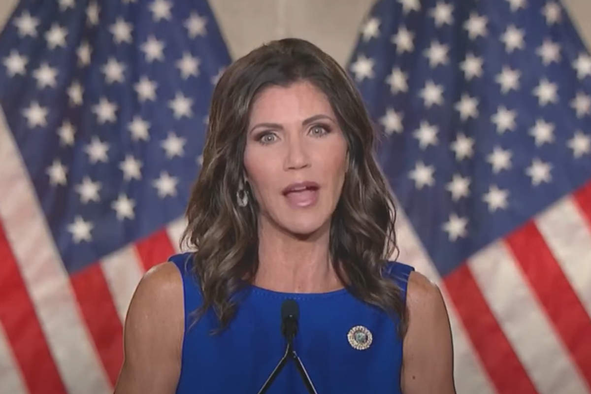 Kristi Noem Pretends New Law Restricting Medication Abortion All About 'Protecting Women's Health'