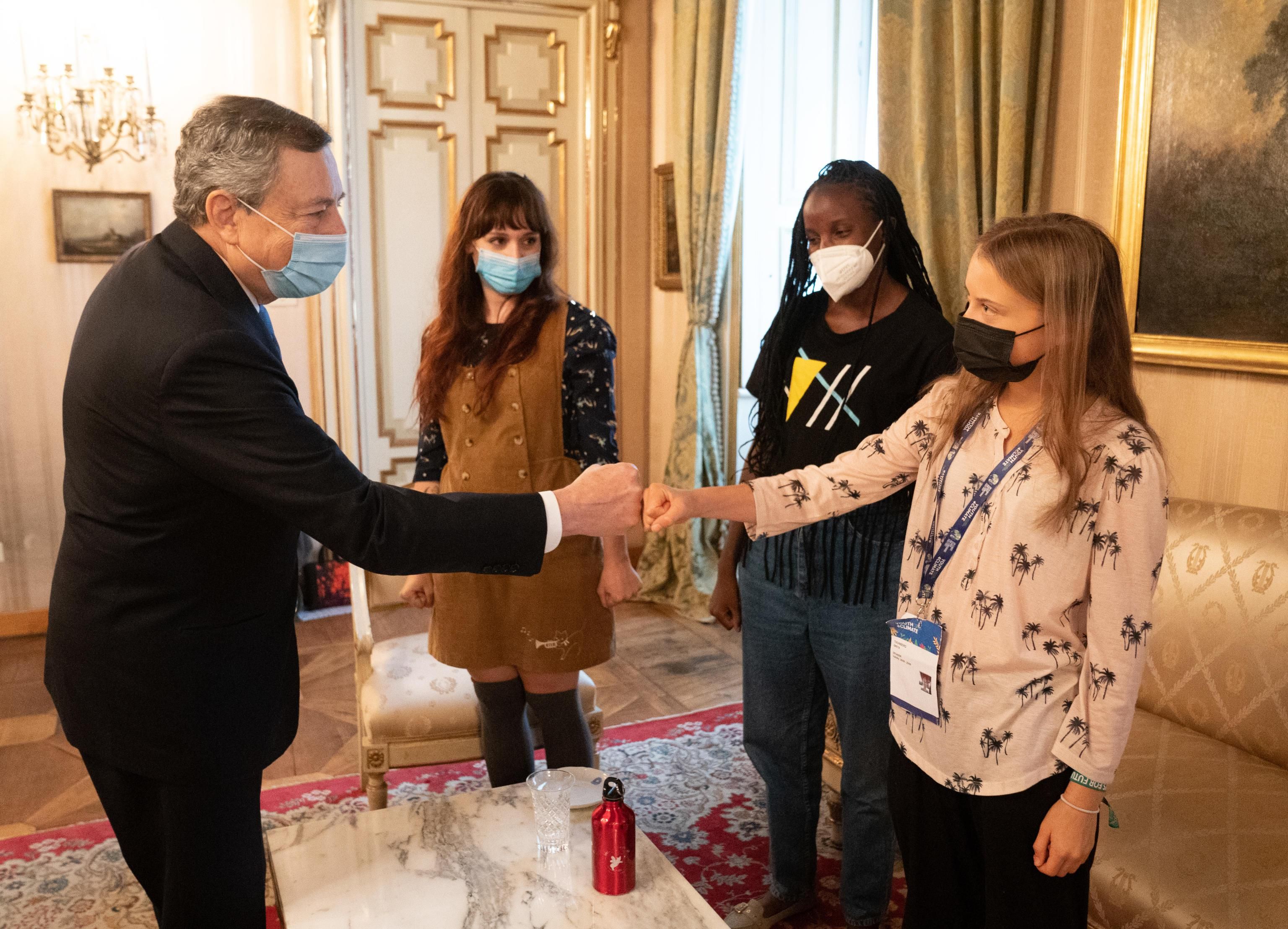 greta draghi governo ambiente