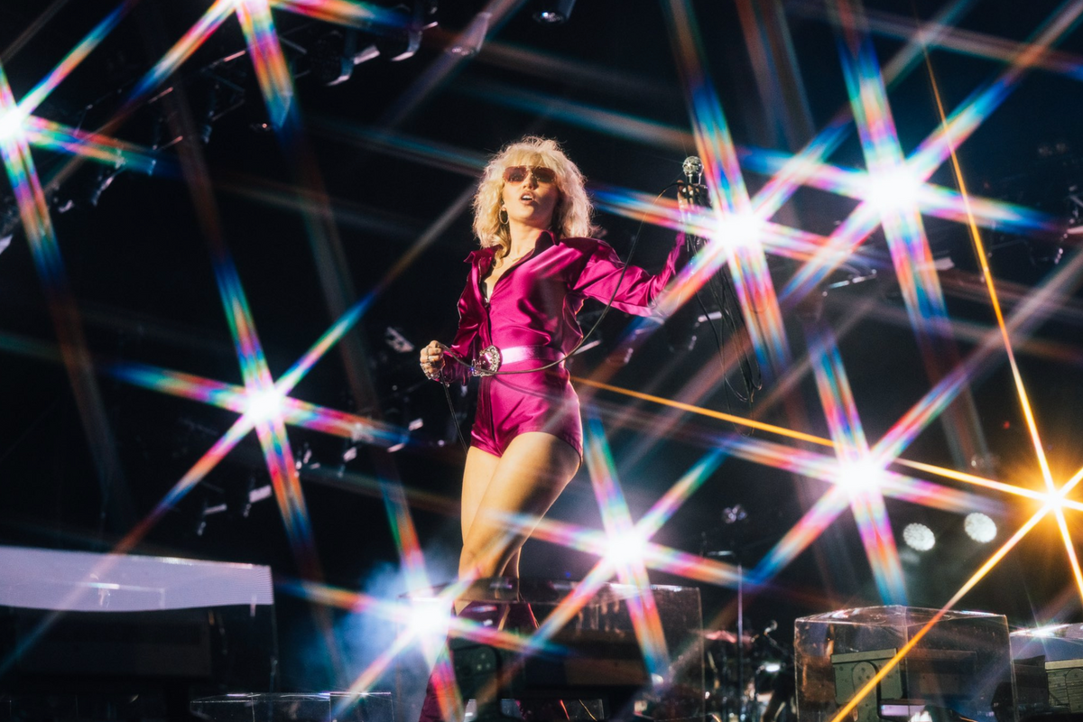 ACL day 1 recap: Miley Cyrus plays all the 'bangerz,' Megan Thee Stallion fans twerk, MGK climbs high