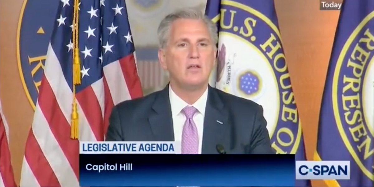 Kevin McCarthy Gives Cringiest Non-Answer After Reporter Asks If He Supports Same-Sex Marriage