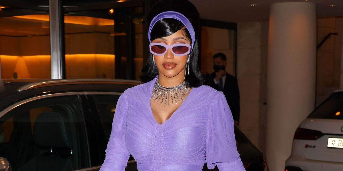 Cardi B Keeps Feeding Us Looks in Paris