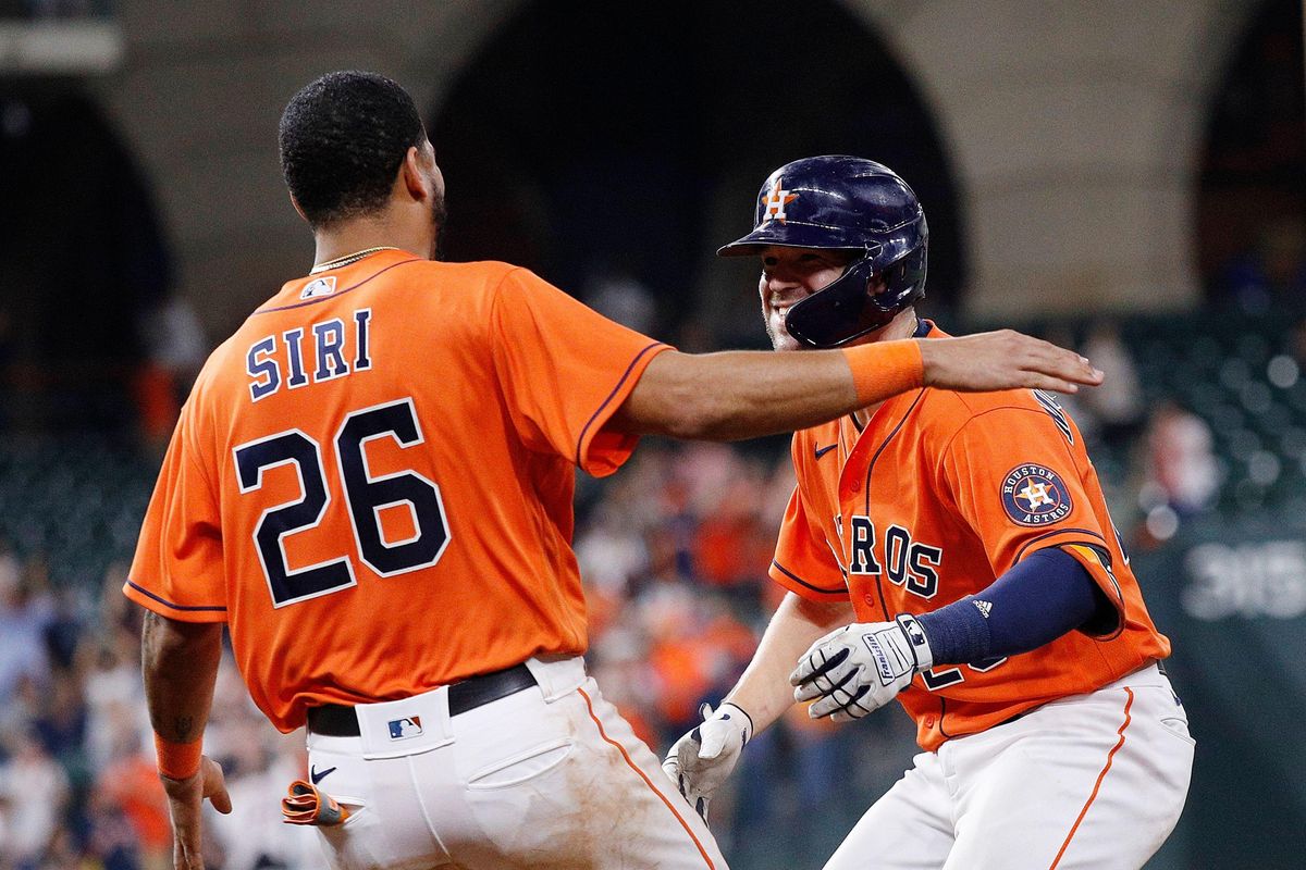 Astros' Jose Siri and Chas McCormick